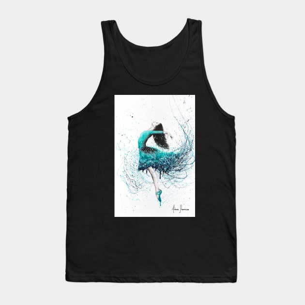 Turquoise Ocean Dancer Tank Top by AshvinHarrison